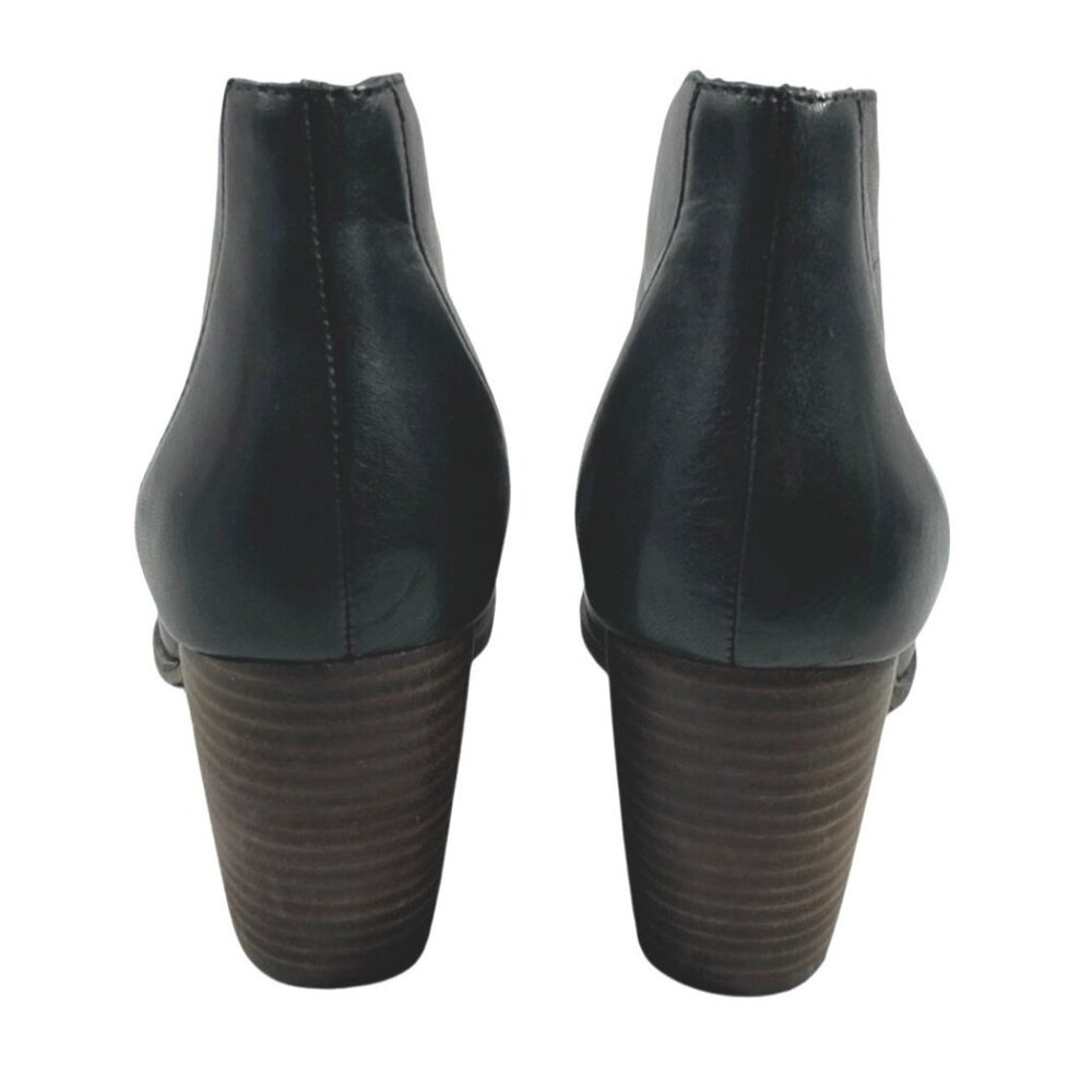 Lucky Brand leather open-toe ankle bootie heels - size: 7M - Picture 5 of 8